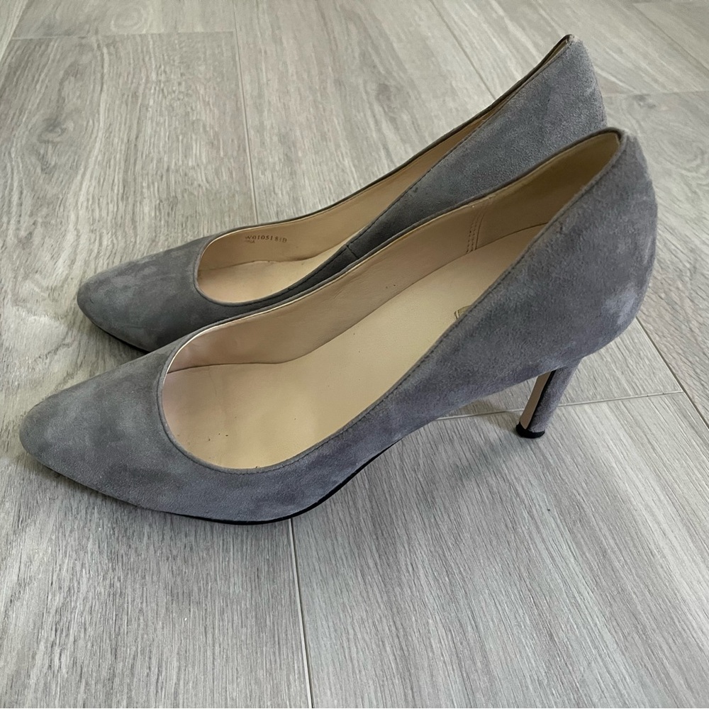 Cole Haan Fair Haven Pump - Grey Suede - 8.5